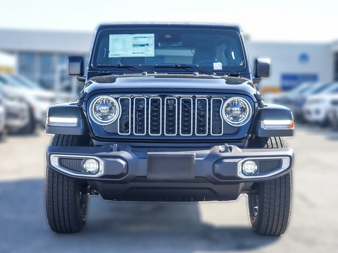 Jeep Wrangler Sahara 4 Door 4x4 2025 — side view