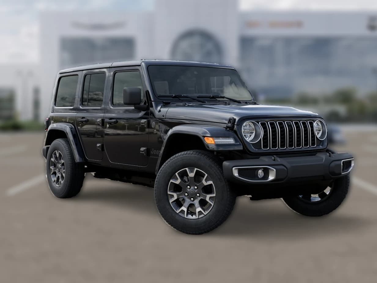 Jeep Wrangler Sahara 4 Door 4x4 2025 — side view