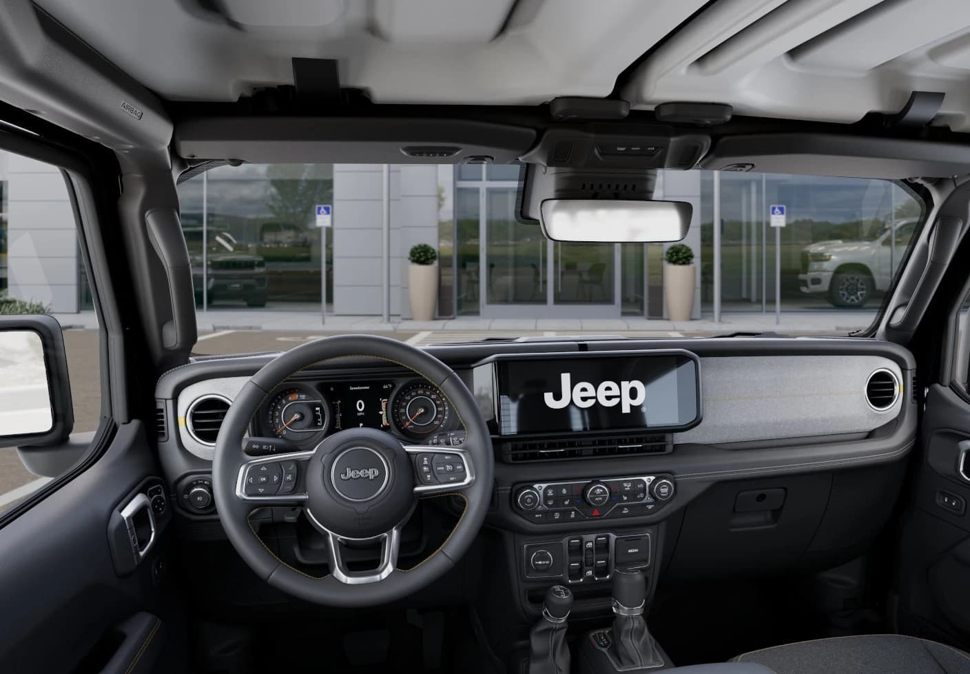 Jeep Wrangler Sahara 4 Door 4x4 2025 — side view