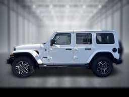 Jeep Wrangler Sahara 4 Door 4x4 2026 — side view