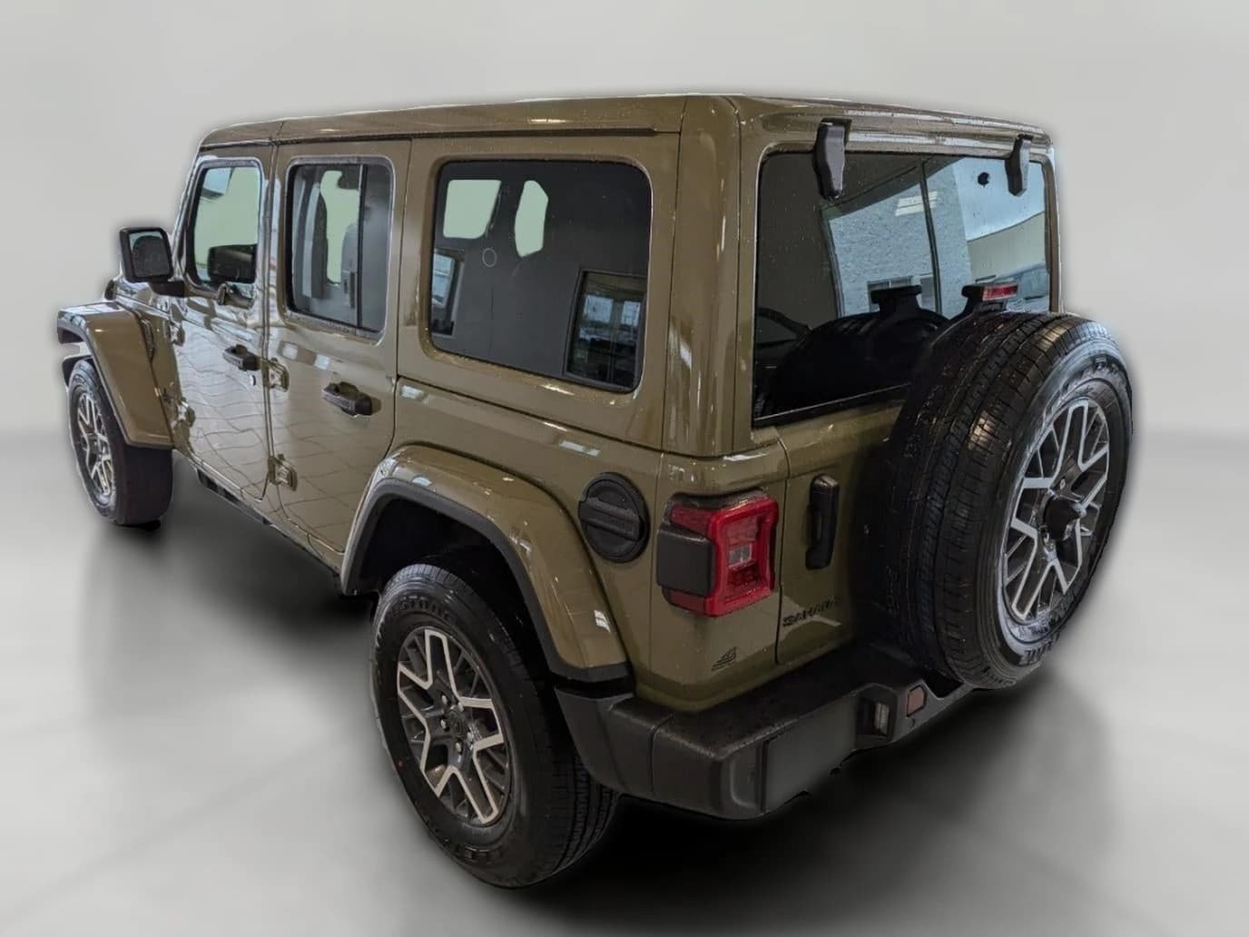 Jeep Wrangler Sahara 4 Door 4x4 2026 — side view