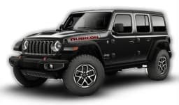 Jeep Wrangler Rubicon 4 Door 4x4 2026 — side view