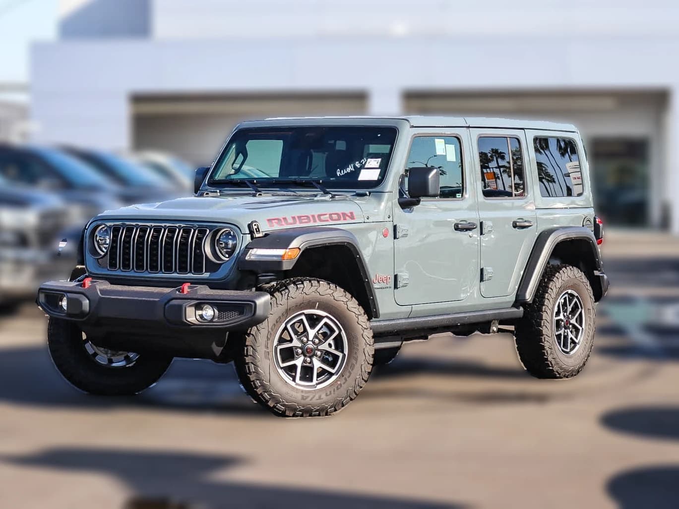 Jeep Wrangler Rubicon 4 Door 4x4 2026 — side view