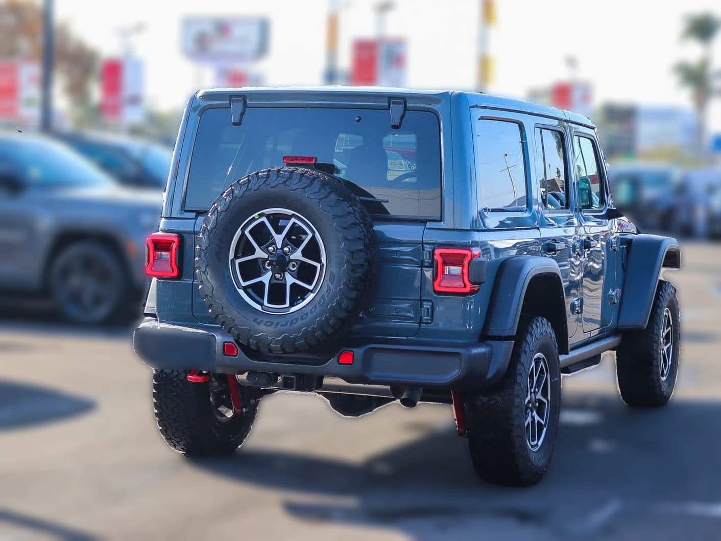 Jeep Wrangler Rubicon 4 Door 4x4 2026 — side view