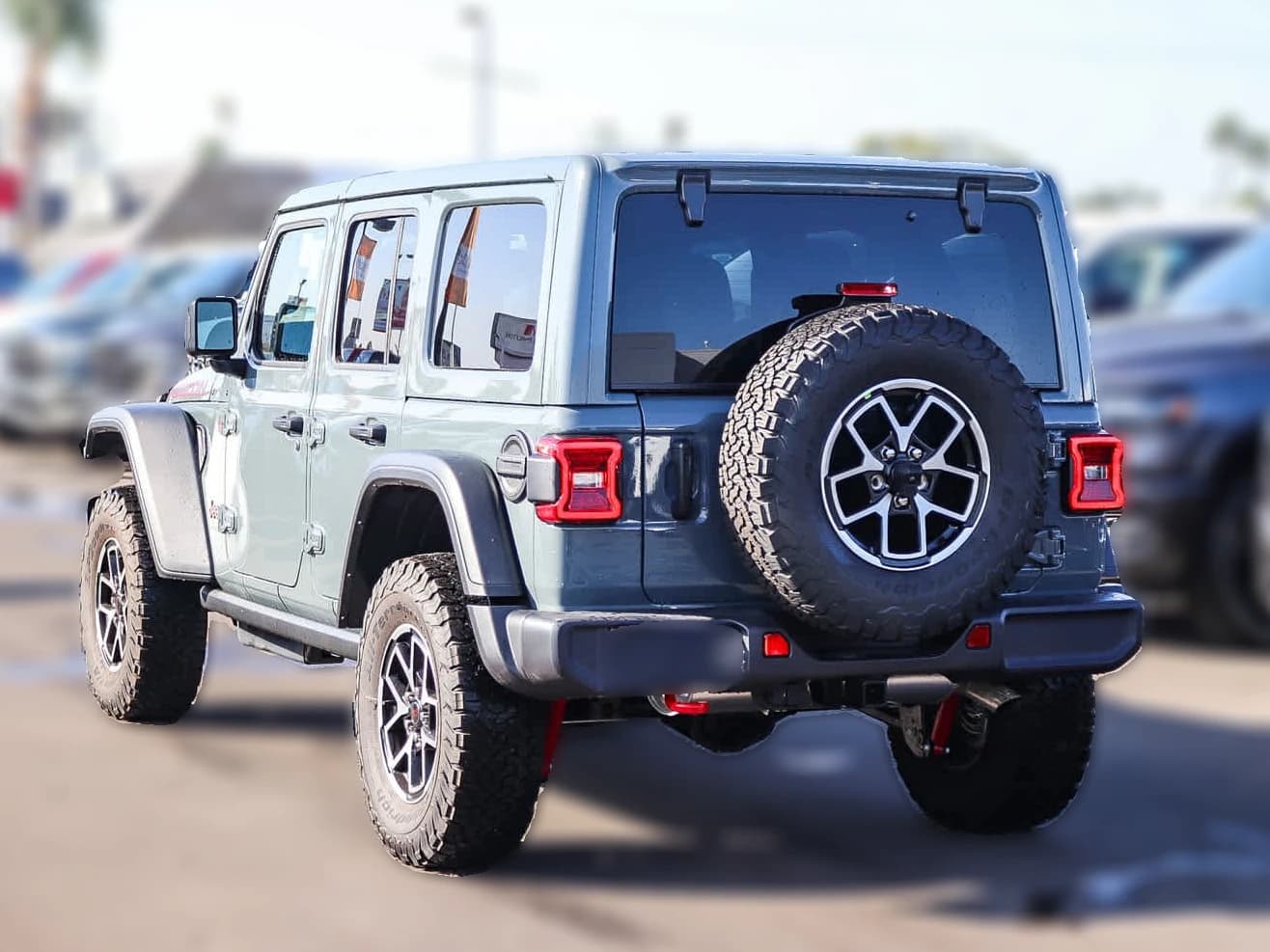 Jeep Wrangler Rubicon 4 Door 4x4 2026 — side view