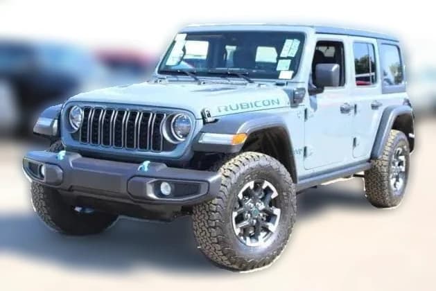 Jeep Wrangler 4xe Rubicon 4x4 2025 — side view