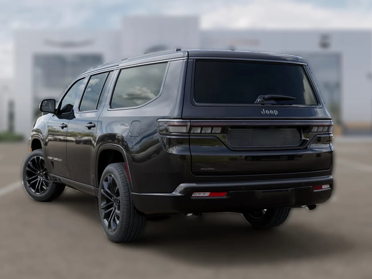 Jeep Grand Wagoneer L Summit Obsidian 4x4 2026 — side view