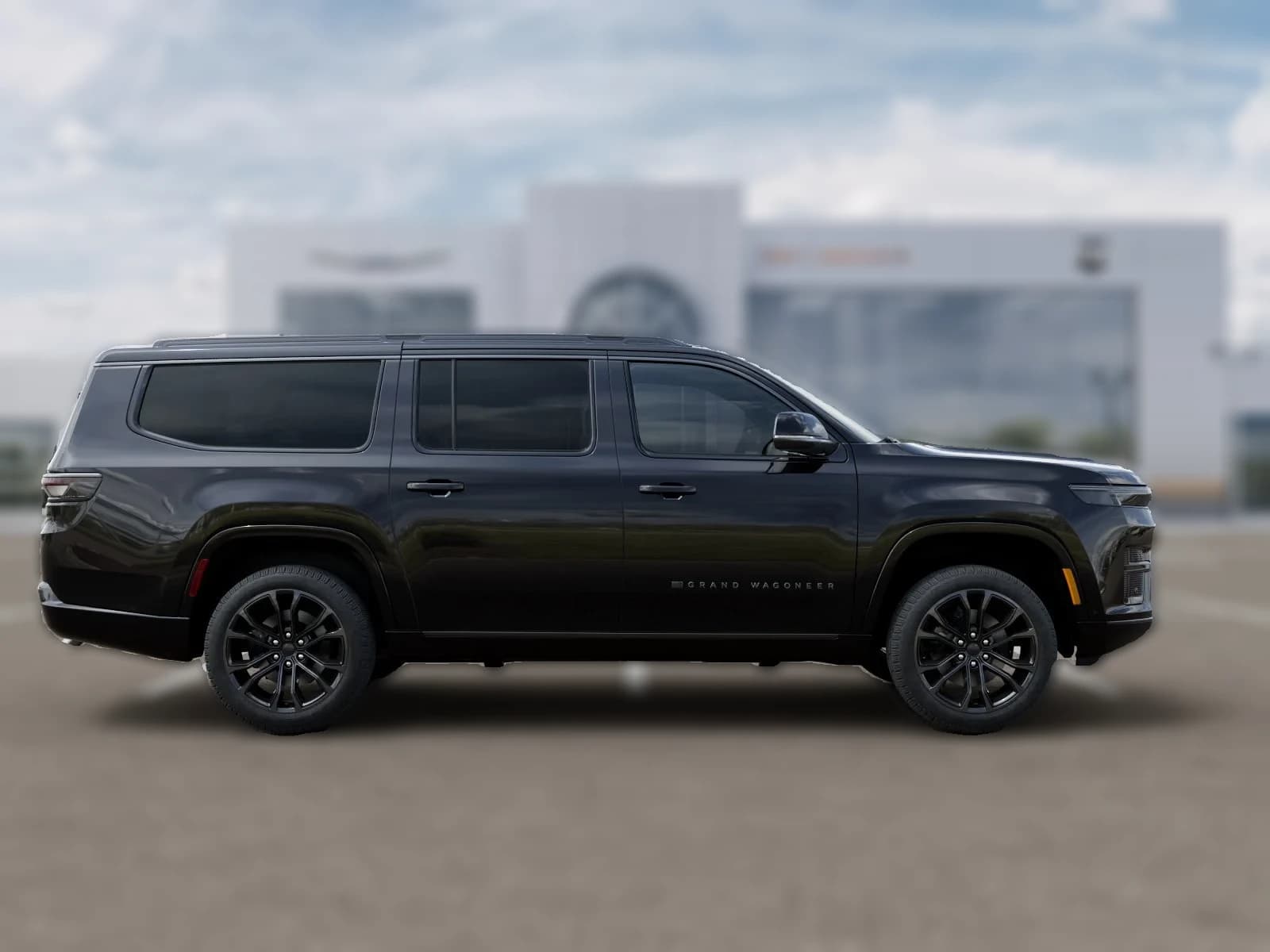 Jeep Grand Wagoneer L Summit Obsidian 4x4 2026 — side view