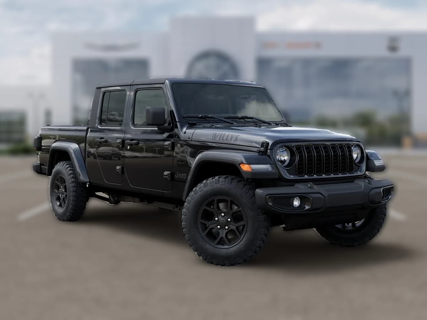 Jeep Gladiator Willys 4x4 2025 — side view