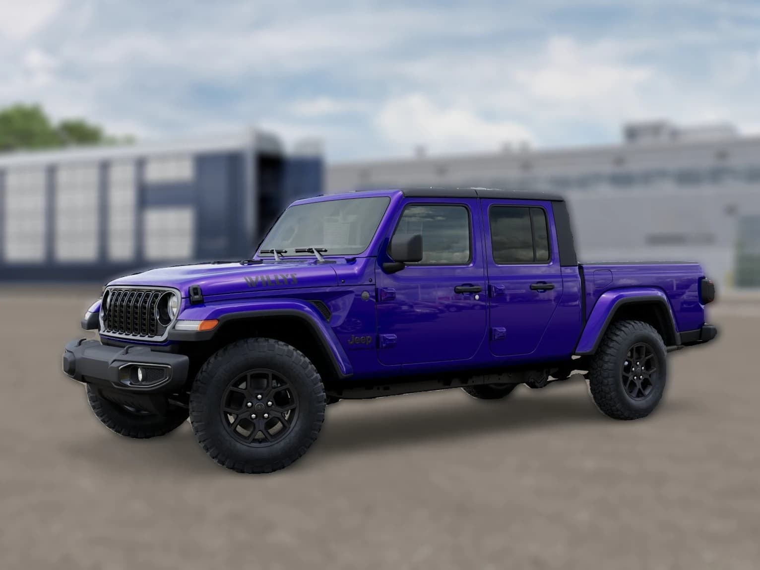 Jeep Gladiator Willys 4x4 2026 — side view