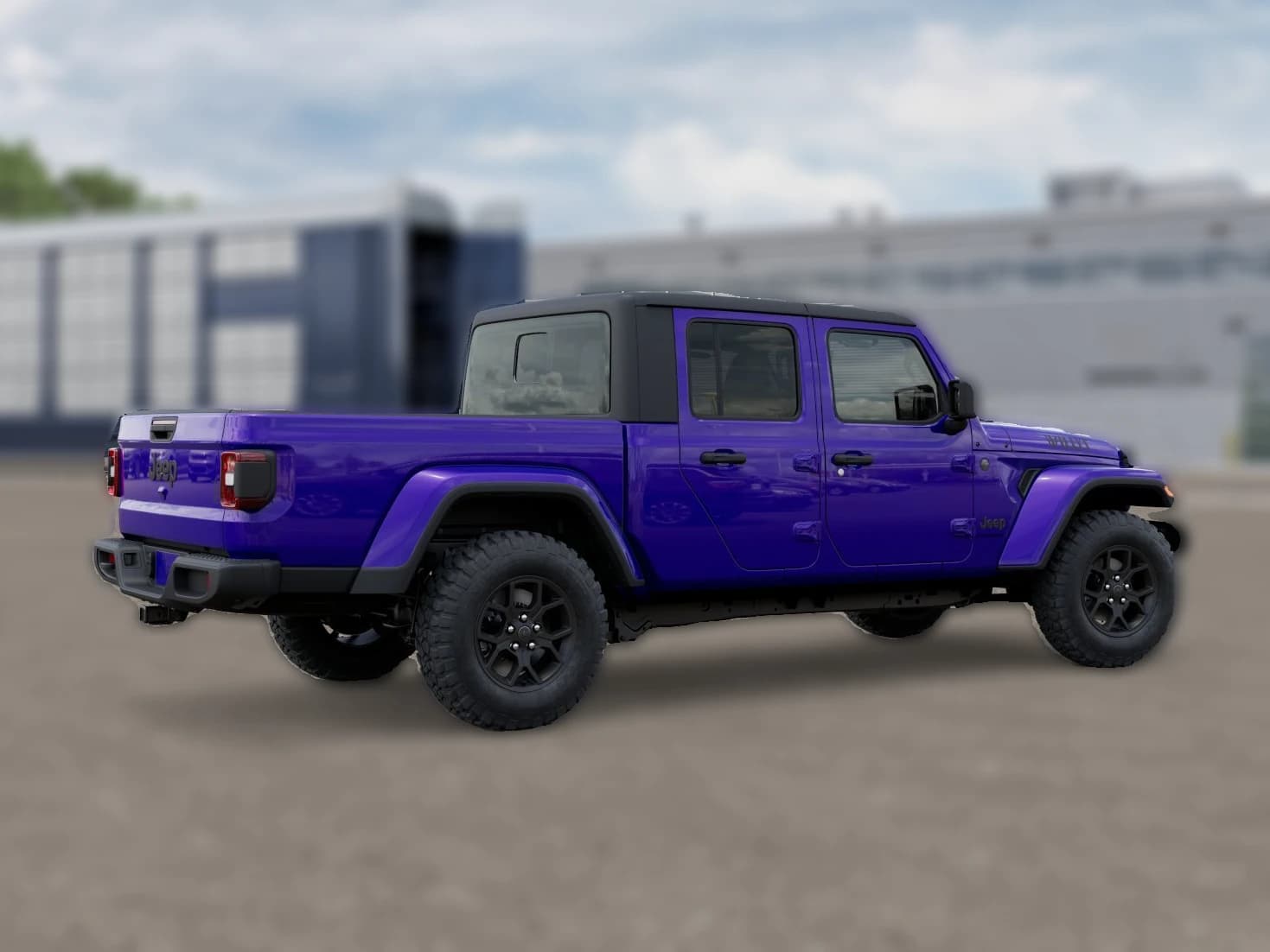 Jeep Gladiator Willys 4x4 2026 — side view