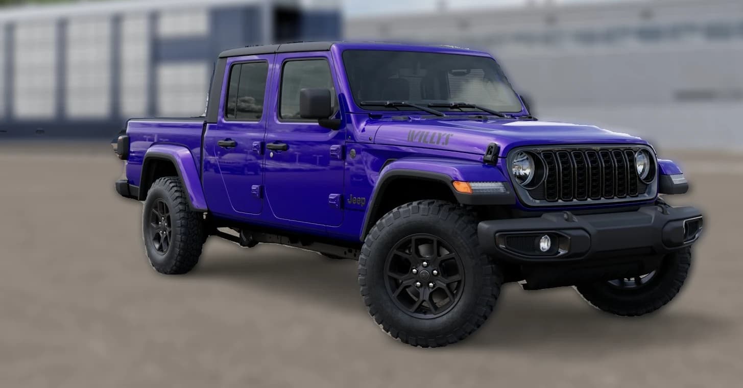Jeep Gladiator Willys 4x4 2026 — side view