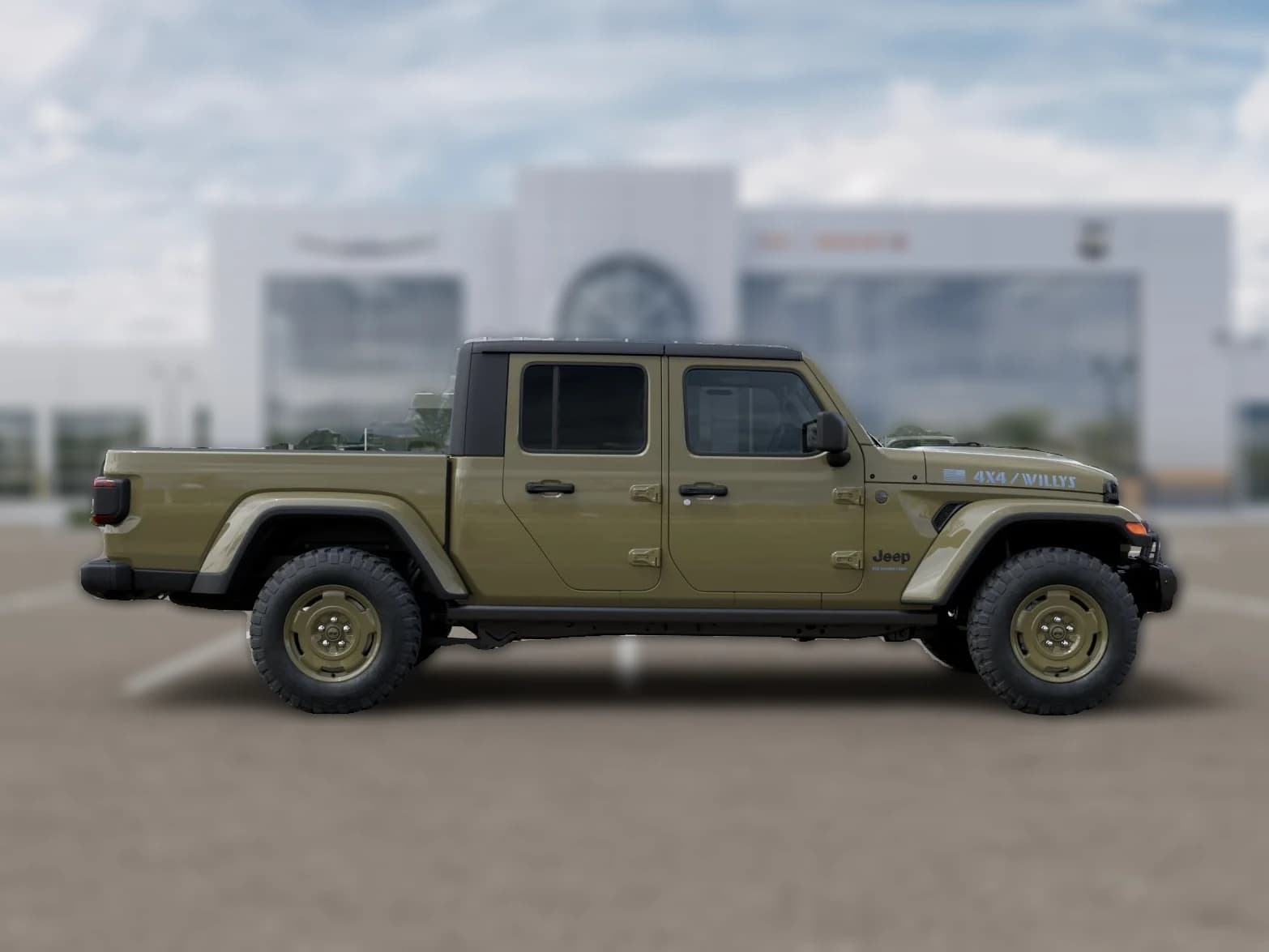 Jeep Gladiator Willys 41 4x4 2026 — side view