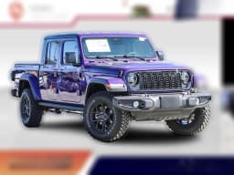 Jeep Gladiator Willys 4x4 2026 — side view