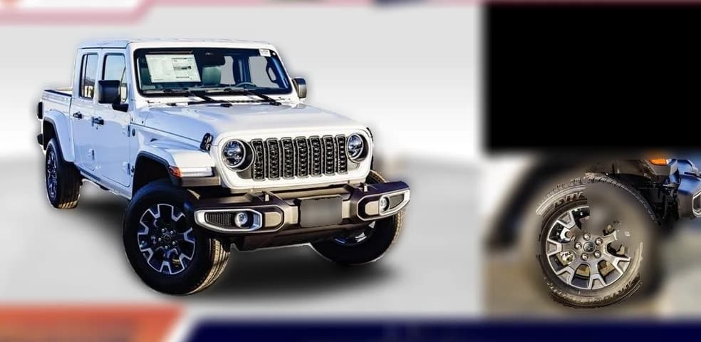 Jeep Gladiator Sahara 4x4 2026 — side view