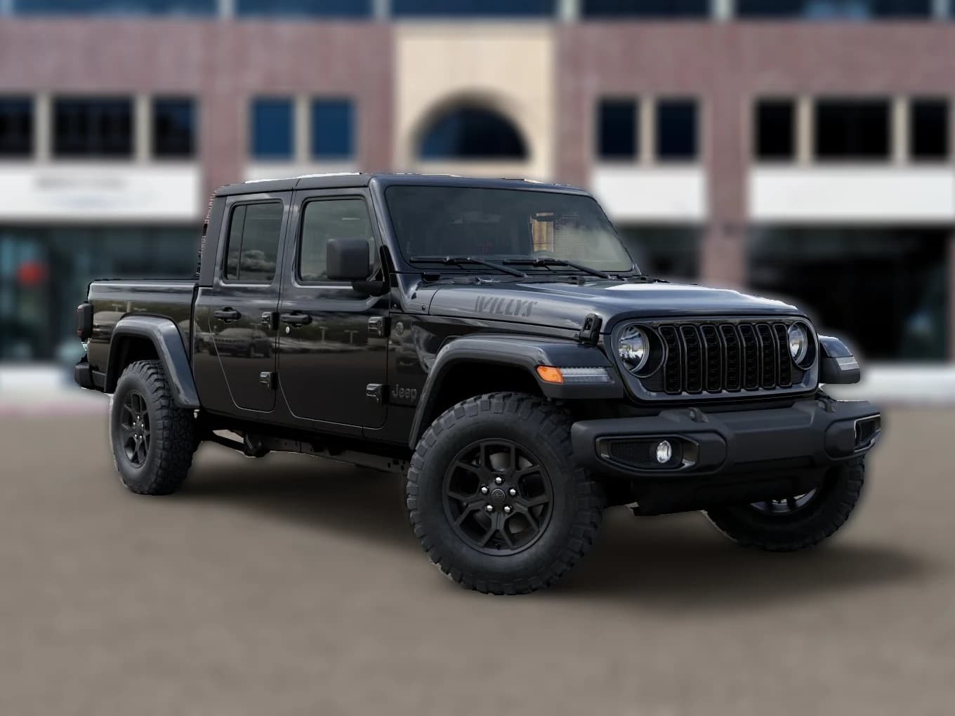 Jeep Gladiator Willys 4x4 2026 — side view