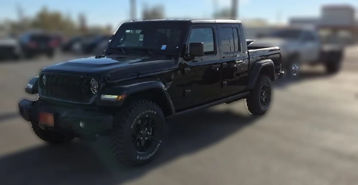 Jeep Gladiator Willys 4x4 2026 — side view