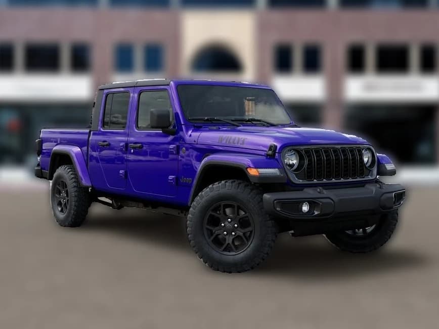 Jeep Gladiator Willys 4x4 2026 — side view