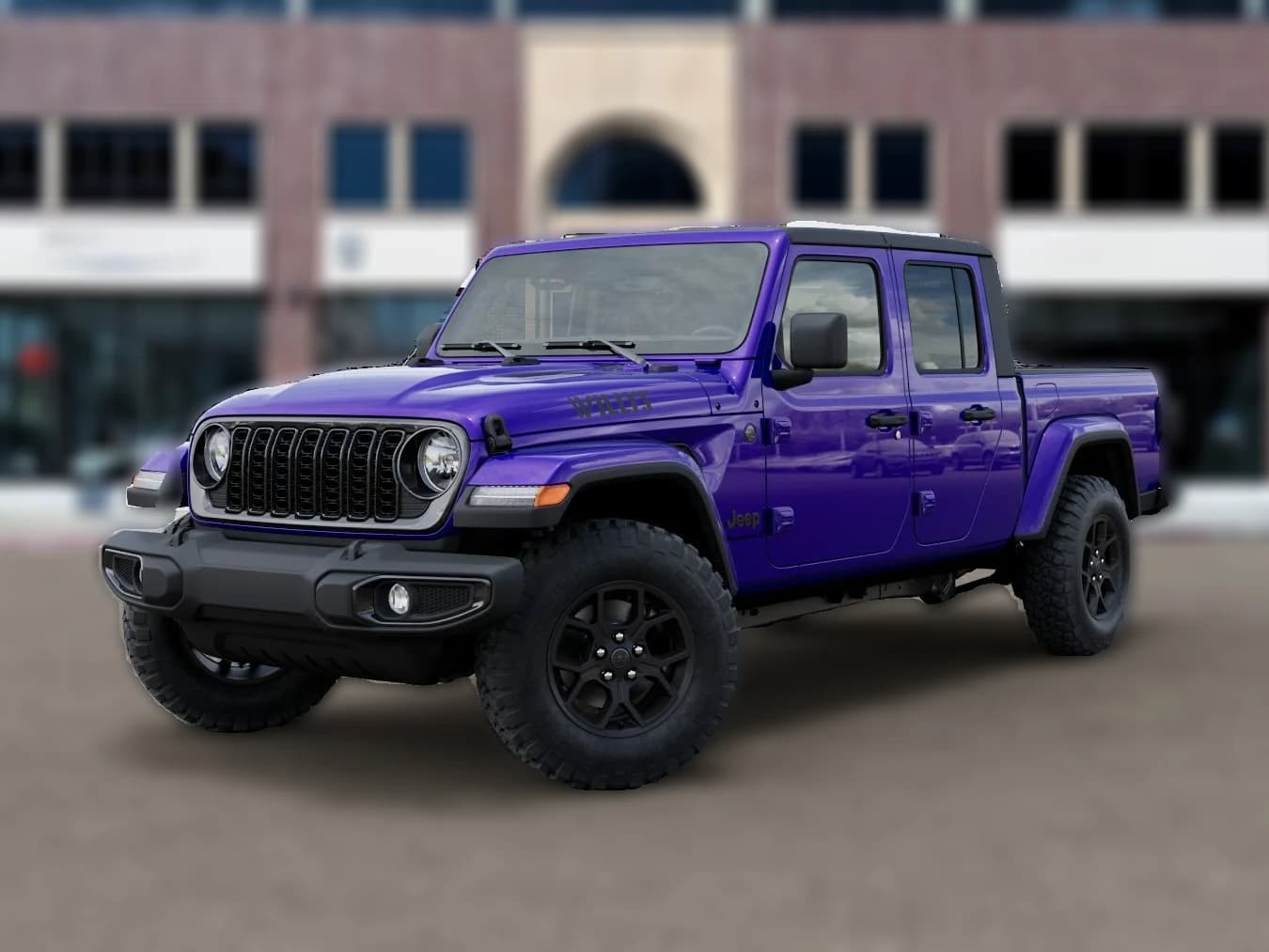 Jeep Gladiator Willys 4x4 2026 — side view