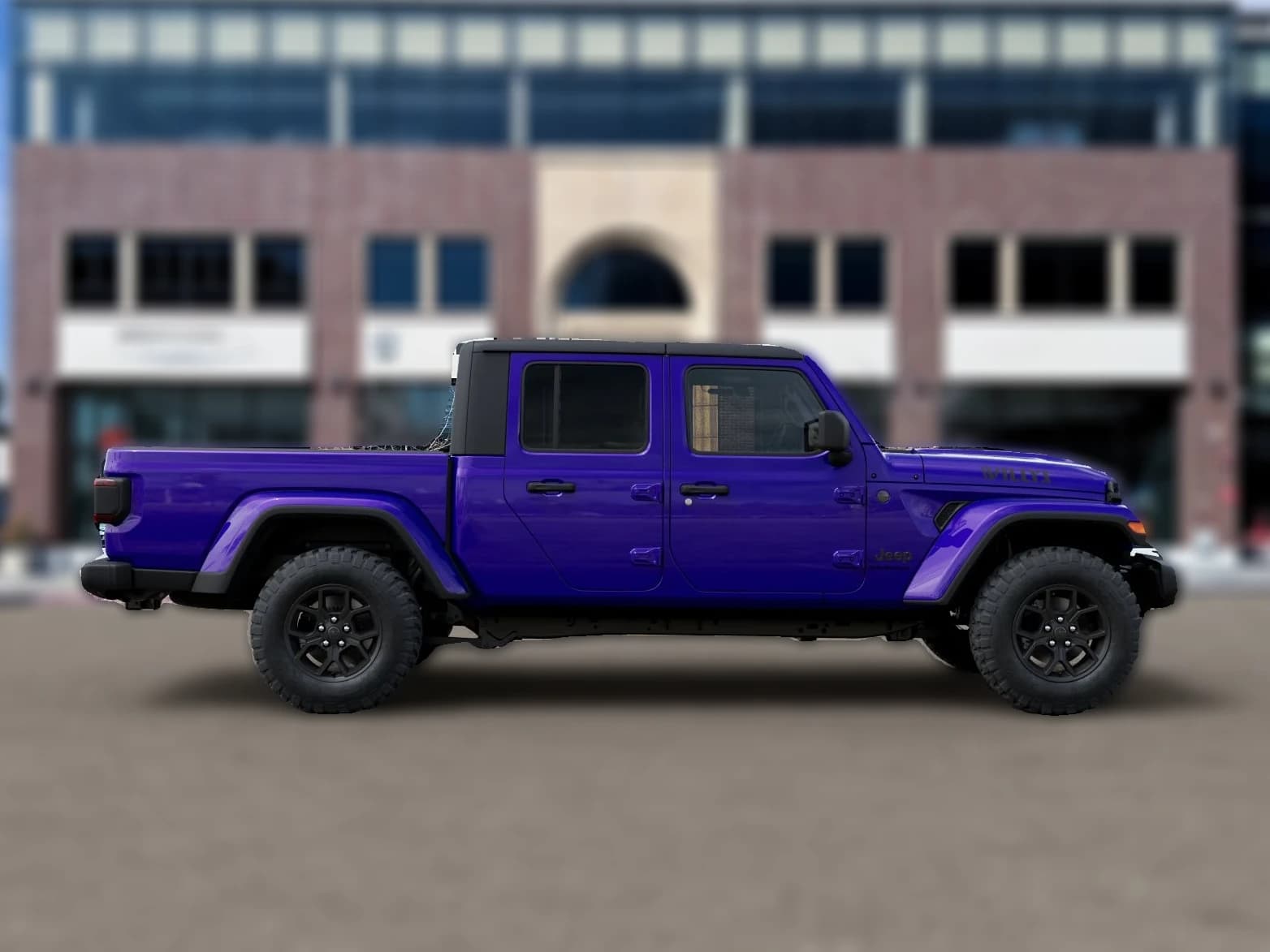 Jeep Gladiator Willys 4x4 2026 — side view