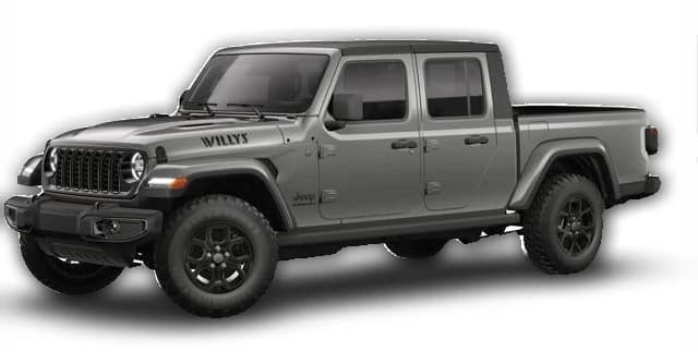 Jeep Gladiator Willys 4x4 2026 — side view