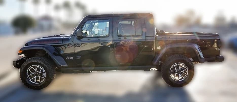 Jeep Gladiator Rubicon 4x4 2026 — side view