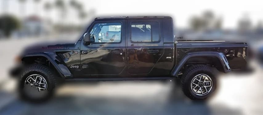 Jeep Gladiator Rubicon X 4x4 2026 — side view