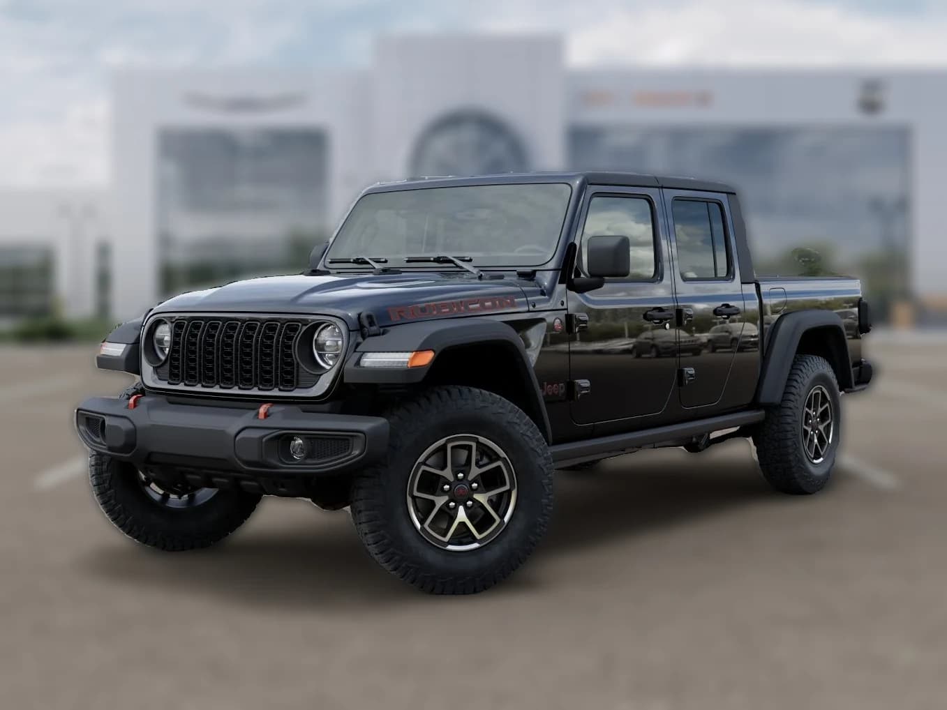Jeep Gladiator Rubicon 4x4 2026 — side view