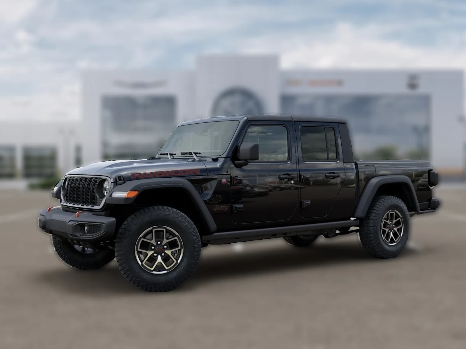Jeep Gladiator Rubicon 4x4 2026 — side view