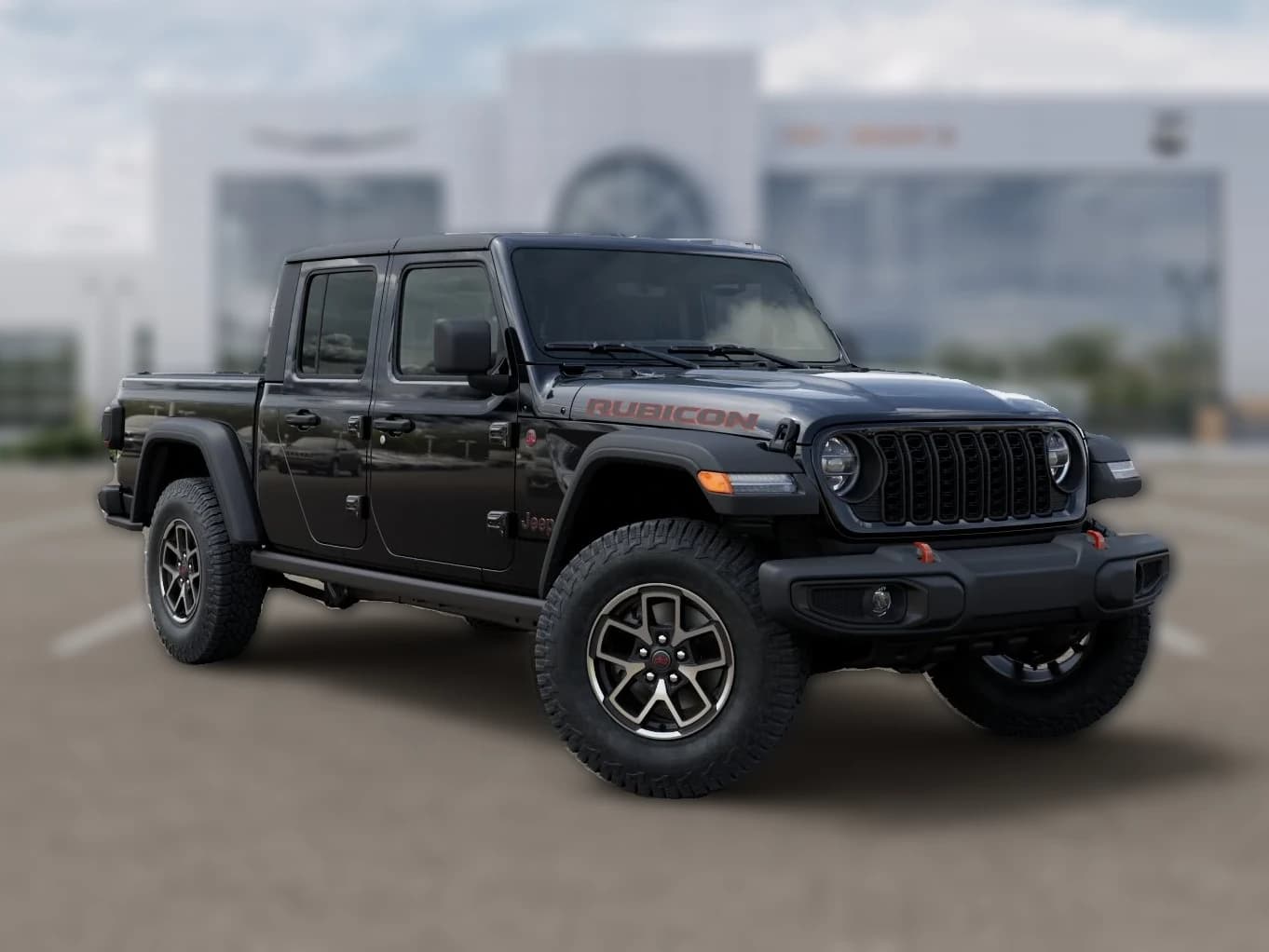 Jeep Gladiator Rubicon 4x4 2026 — side view