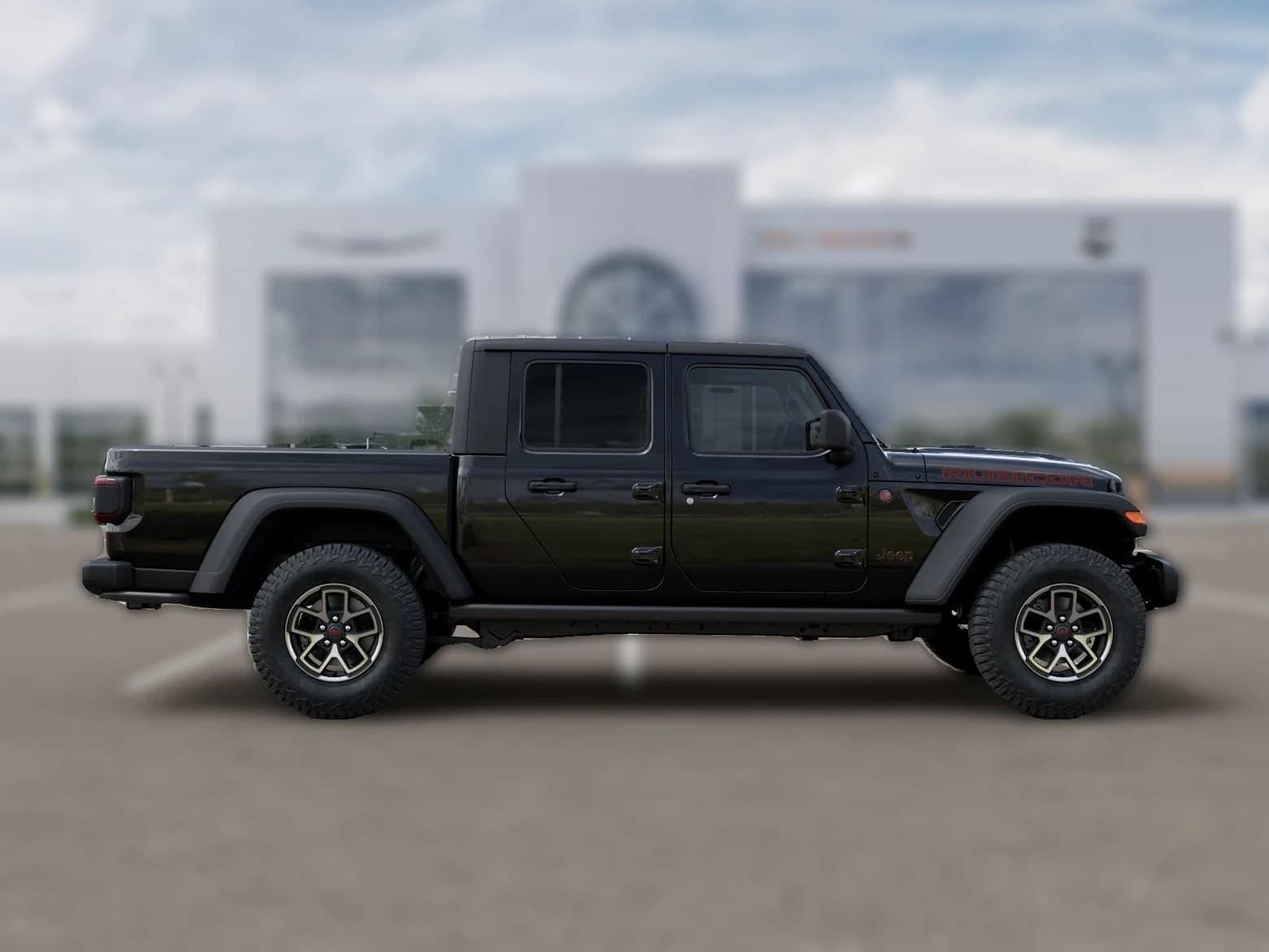 Jeep Gladiator Rubicon 4x4 2026 — side view