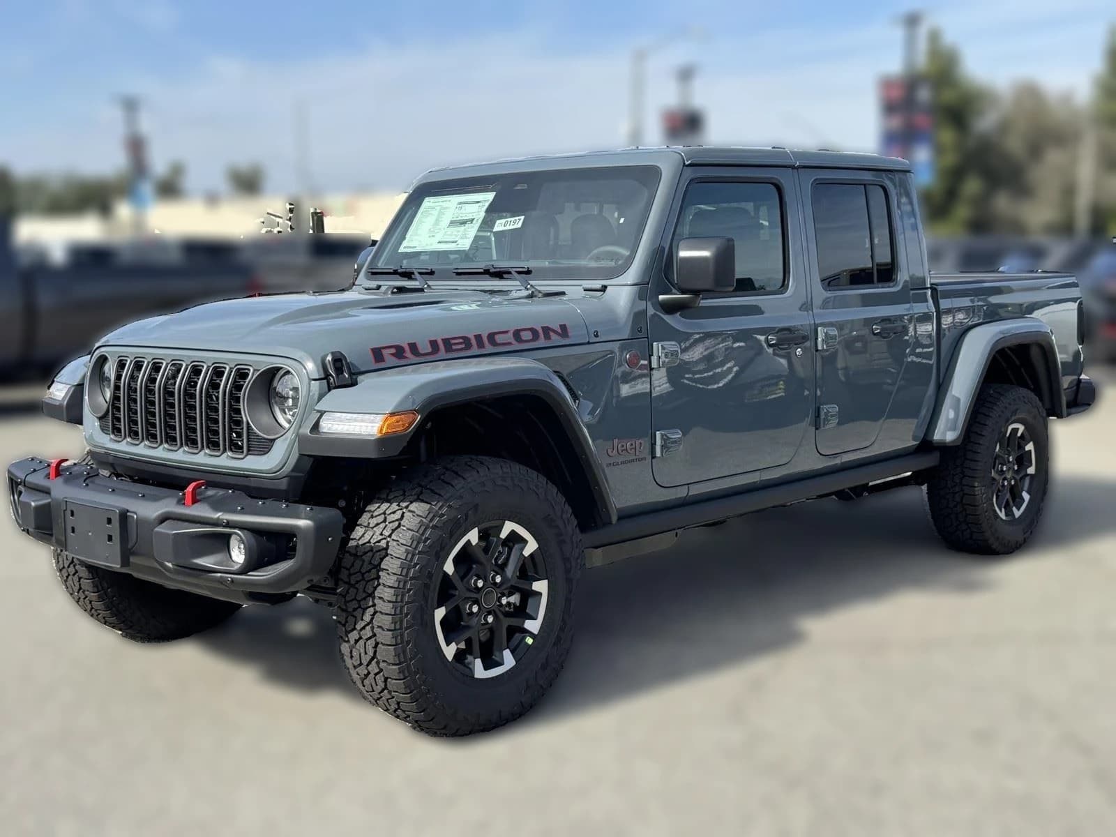 Jeep Gladiator Rubicon X 4x4 2026 — side view