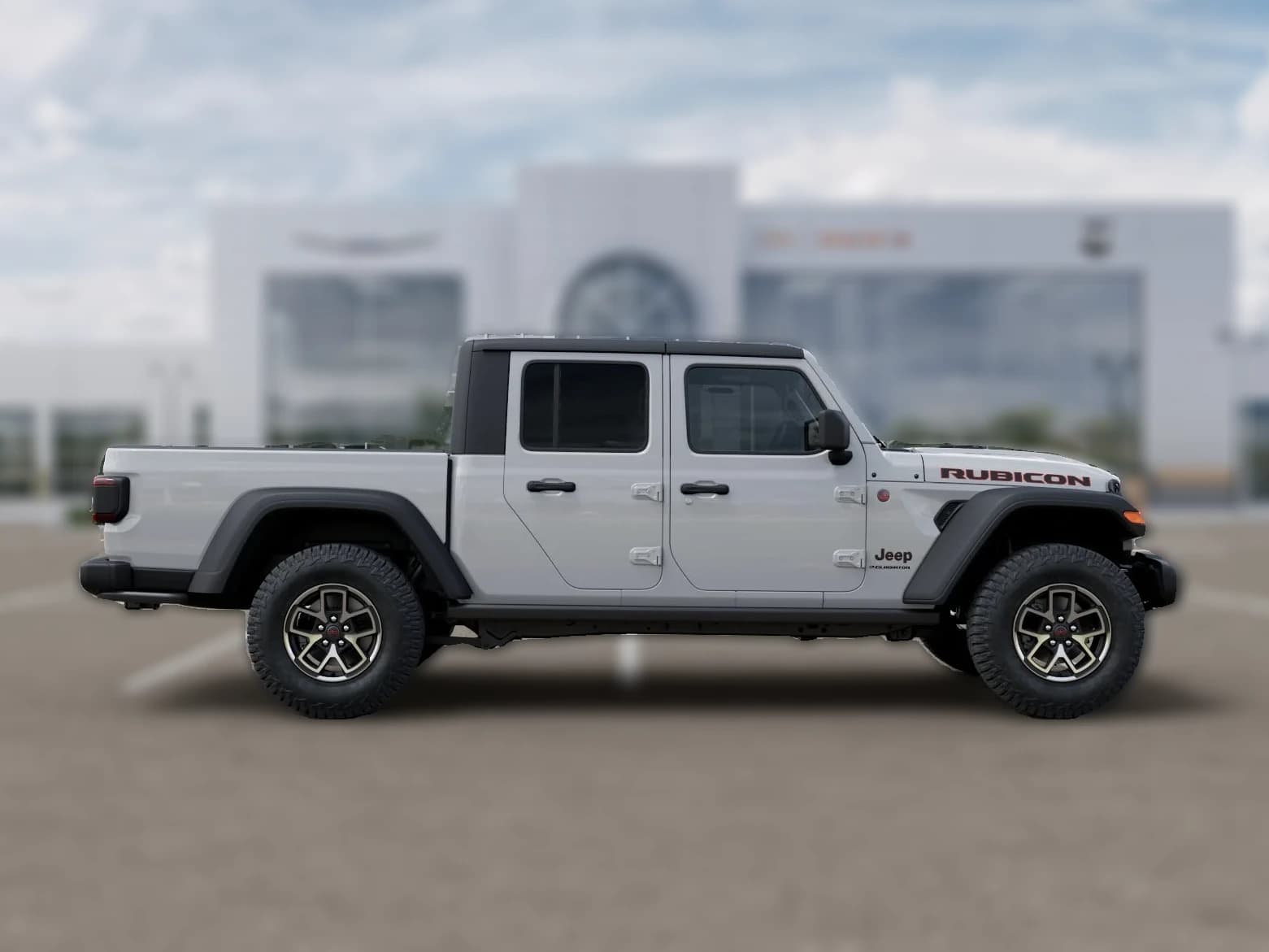 Jeep Gladiator Rubicon 4x4 2026 — side view