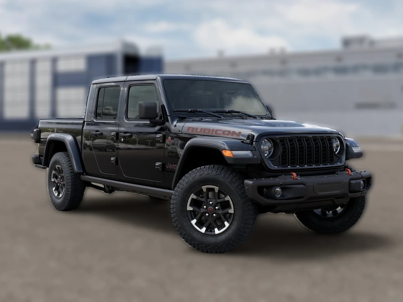 Jeep Gladiator Rubicon 4x4 2026 — side view