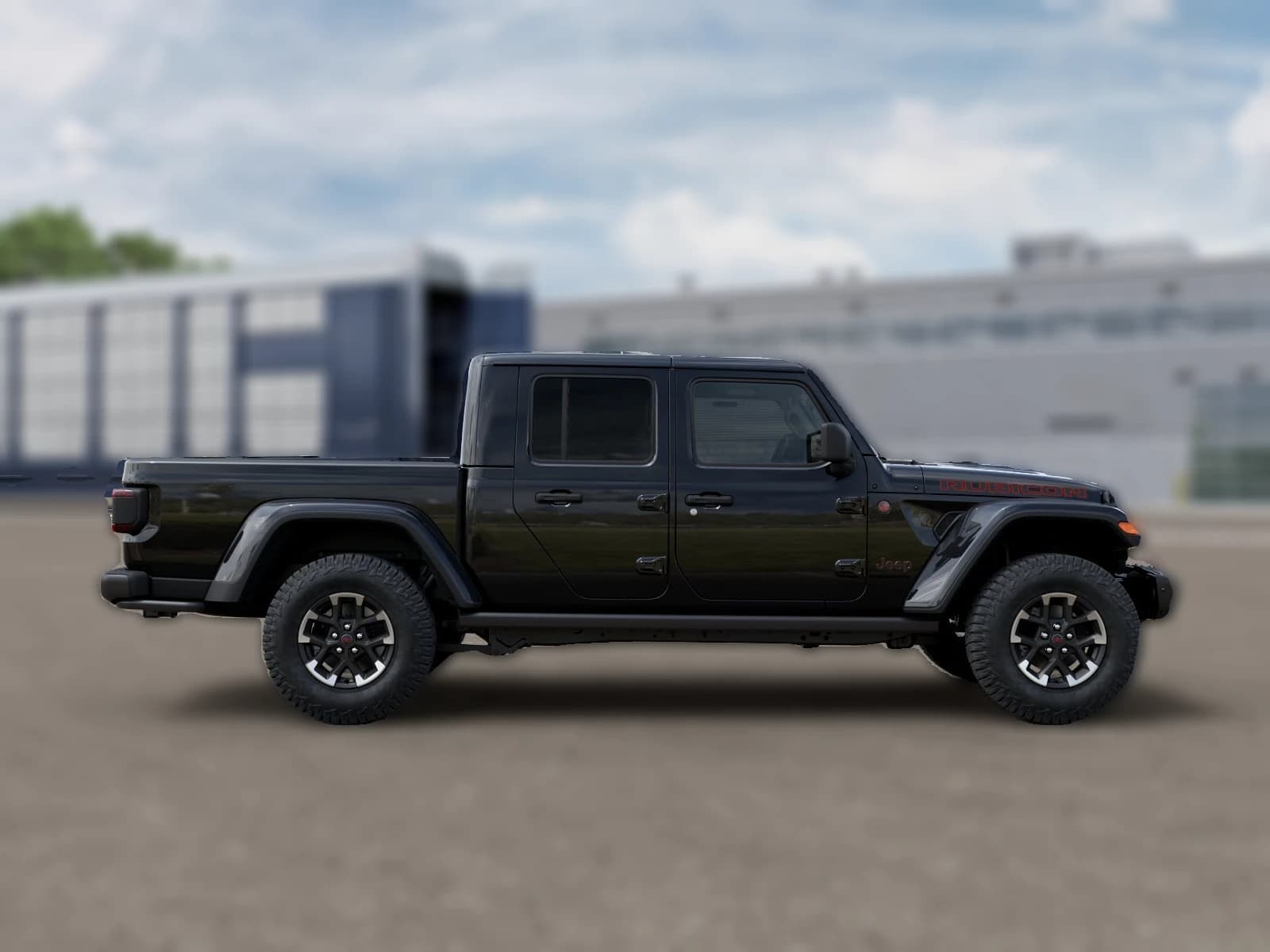 Jeep Gladiator Rubicon 4x4 2026 — side view