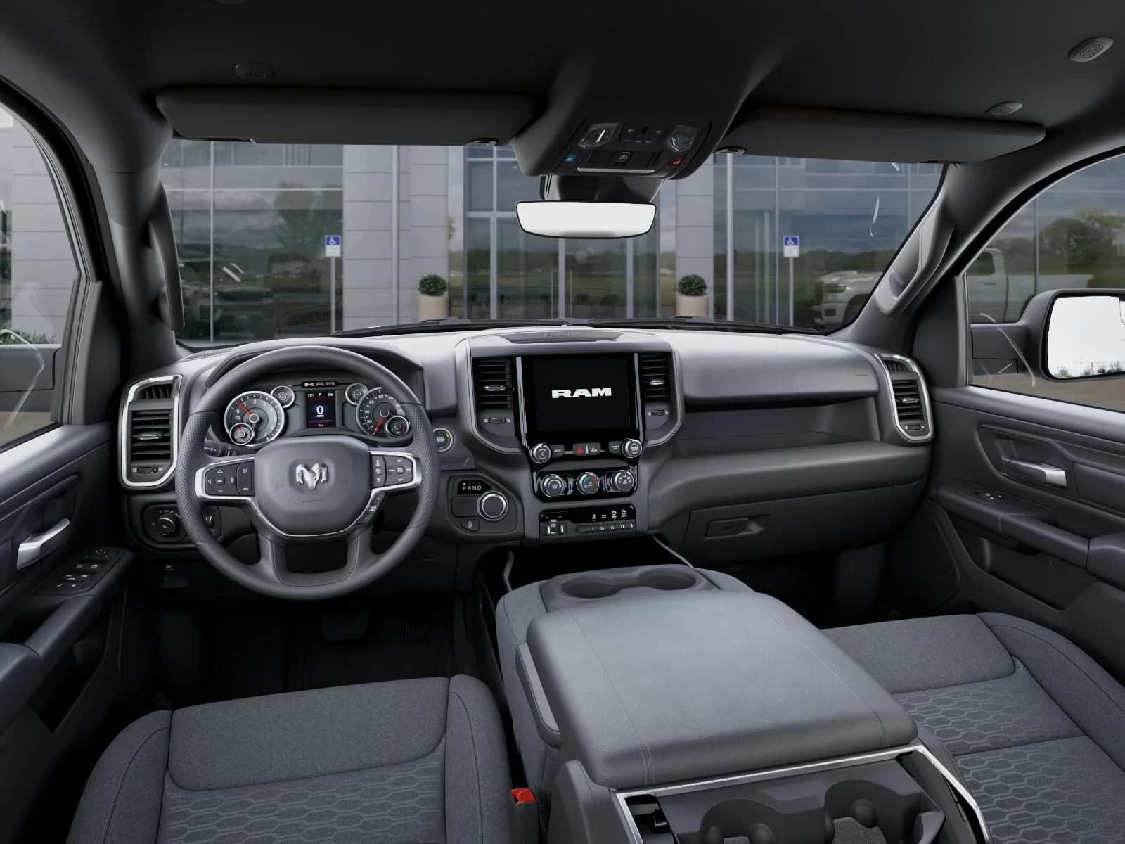 Ram 1500 Tradesman 4x2 Quad Cab 6'4" Box 2026 — side view