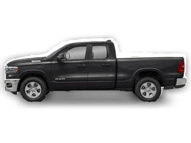 Ram 1500 Big Horn 4x4 Quad Cab 6'4" Box 2026 — side view