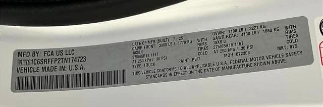 Ram 1500 Big Horn 4x4 Crew Cab 5'7" Box 2026 — side view