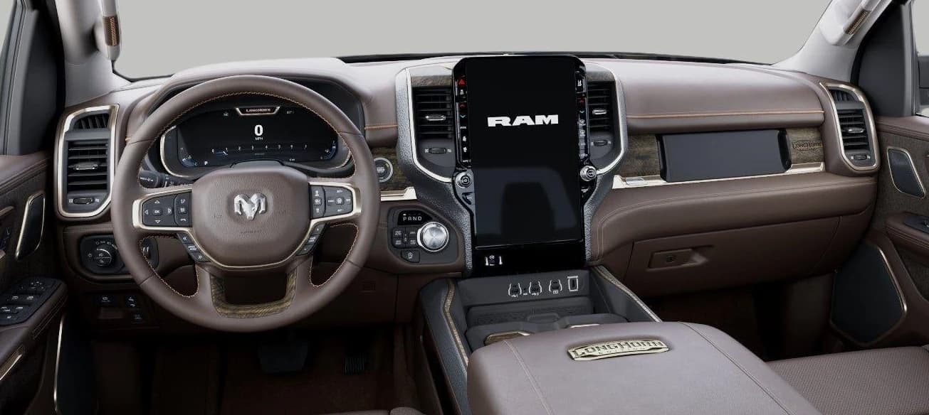 Ram 1500 Longhorn 4x4 Crew Cab 5'7" Box 2026 — side view