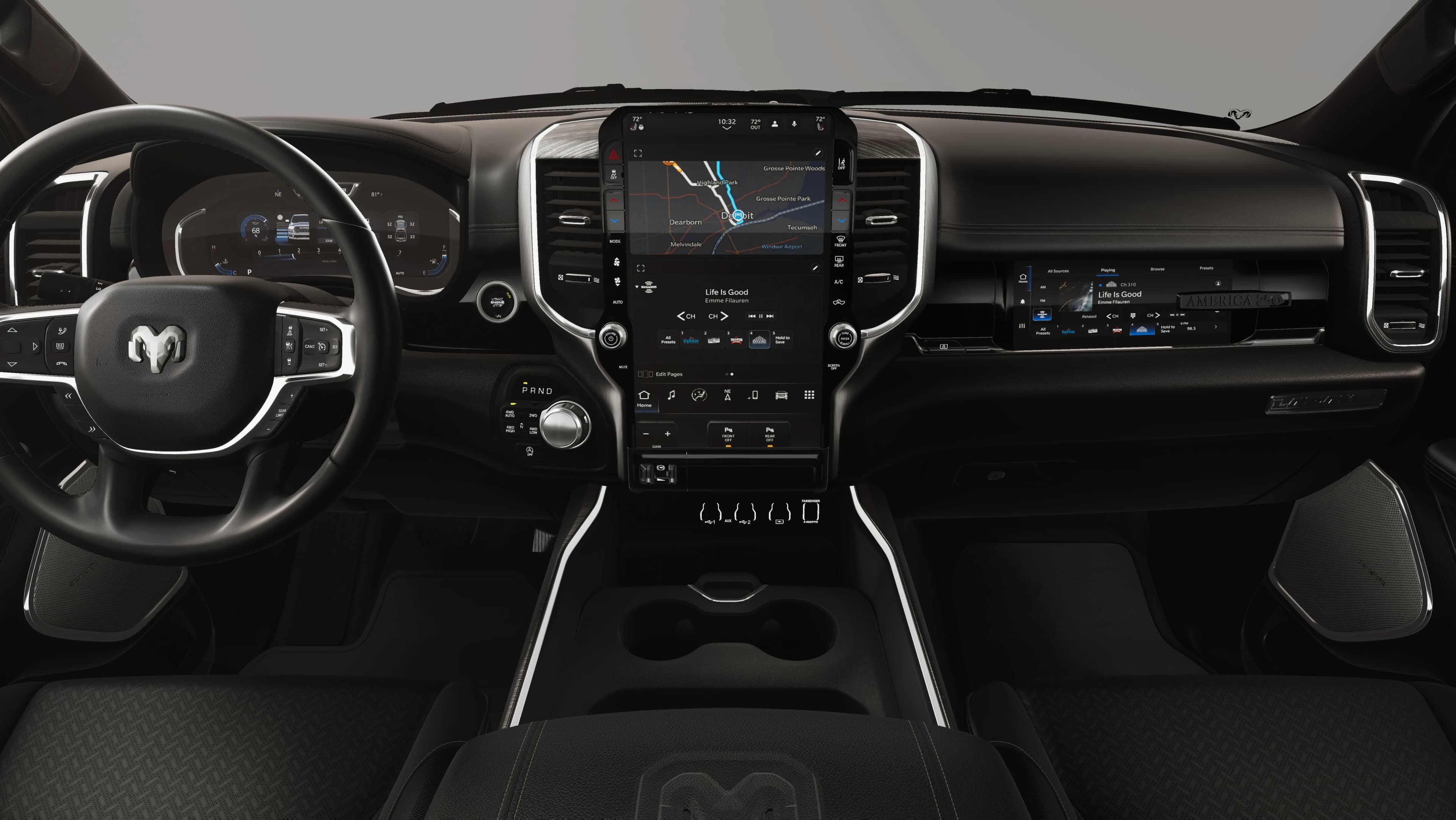 Ram 1500 Laramie 4x4 Crew Cab 5'7" Box 2026 — side view
