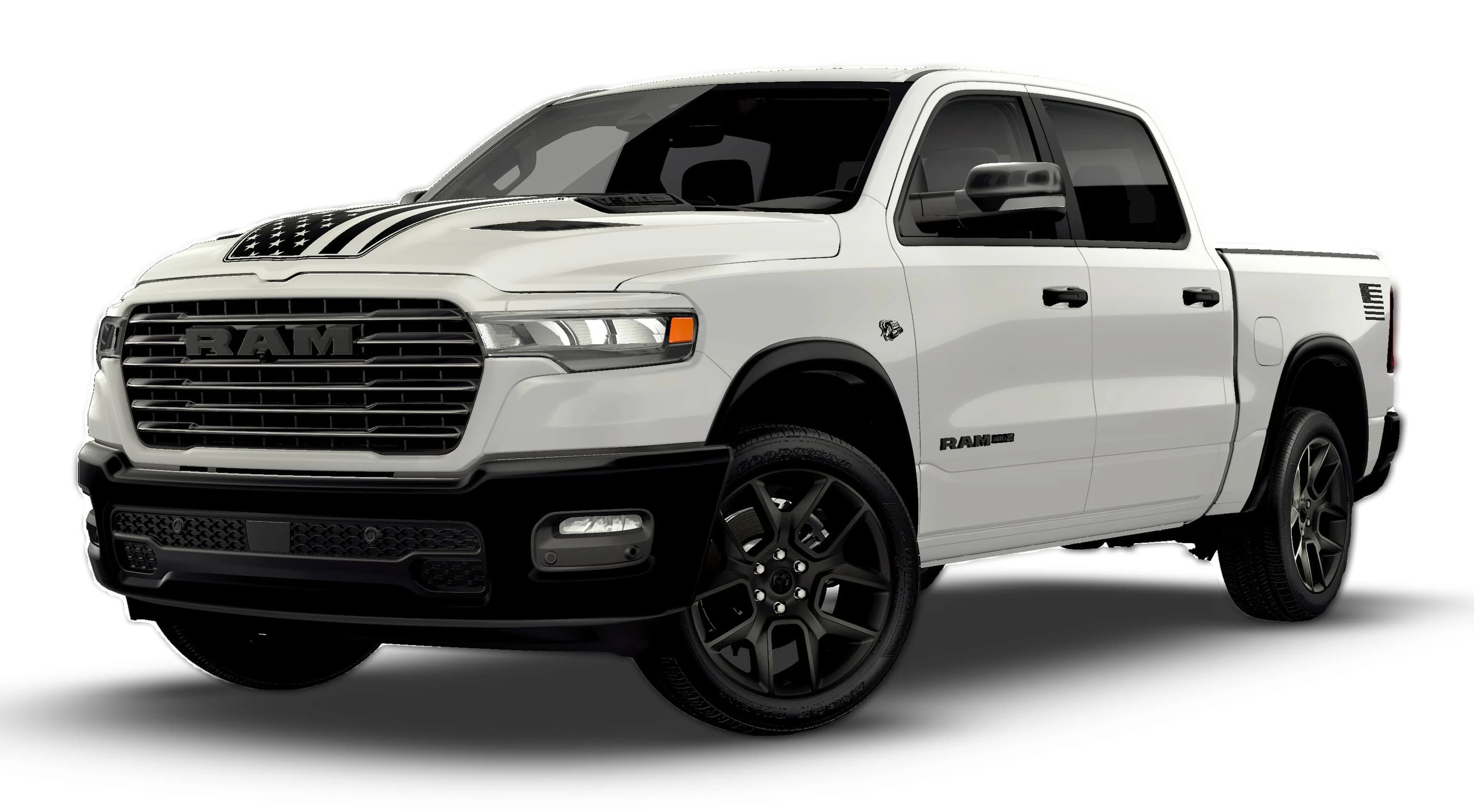 Ram 1500 Laramie 4x4 Crew Cab 5'7" Box 2026 — side view