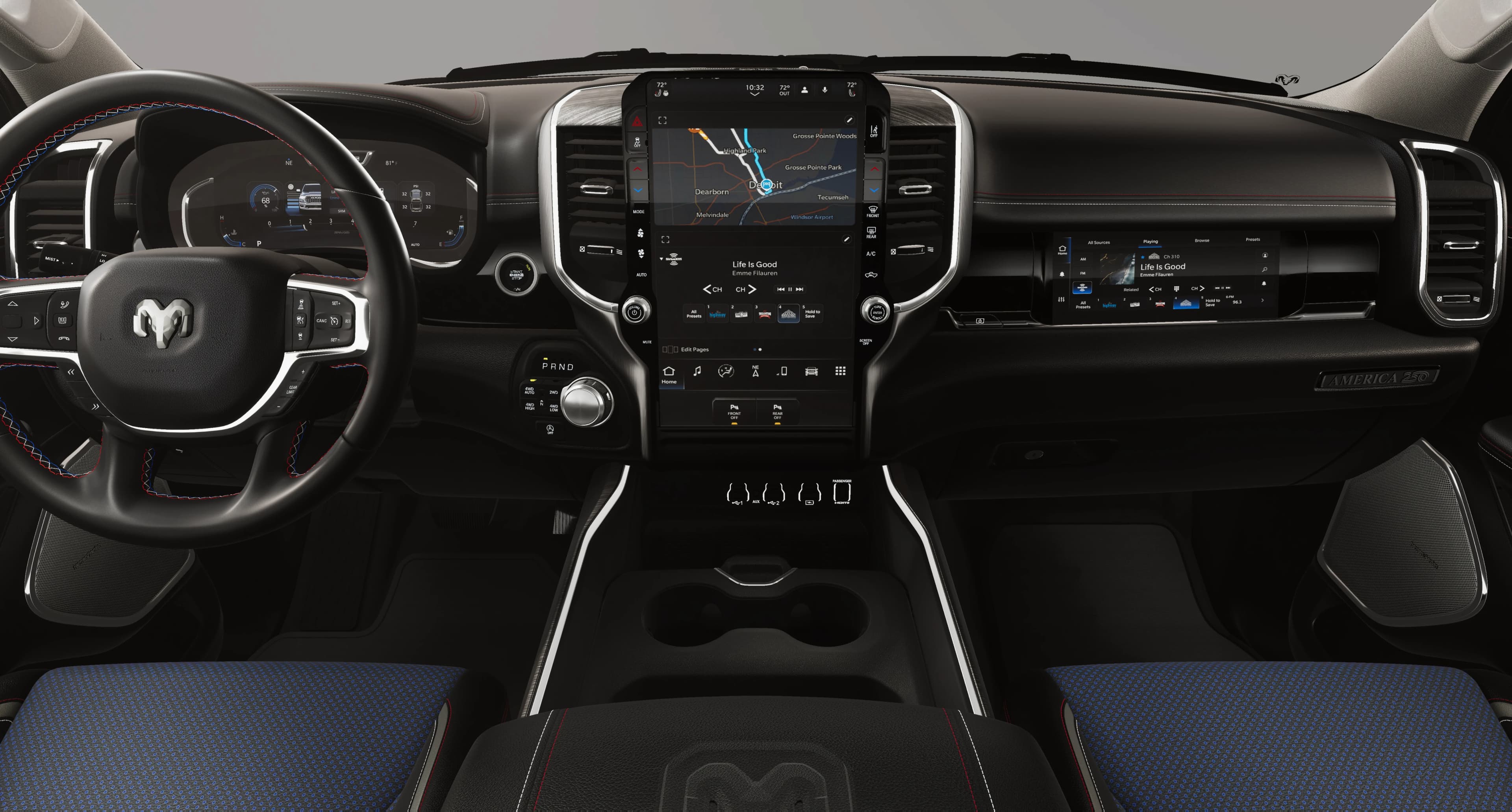 Ram 1500 Laramie 4x4 Crew Cab 5'7" Box 2026 — side view