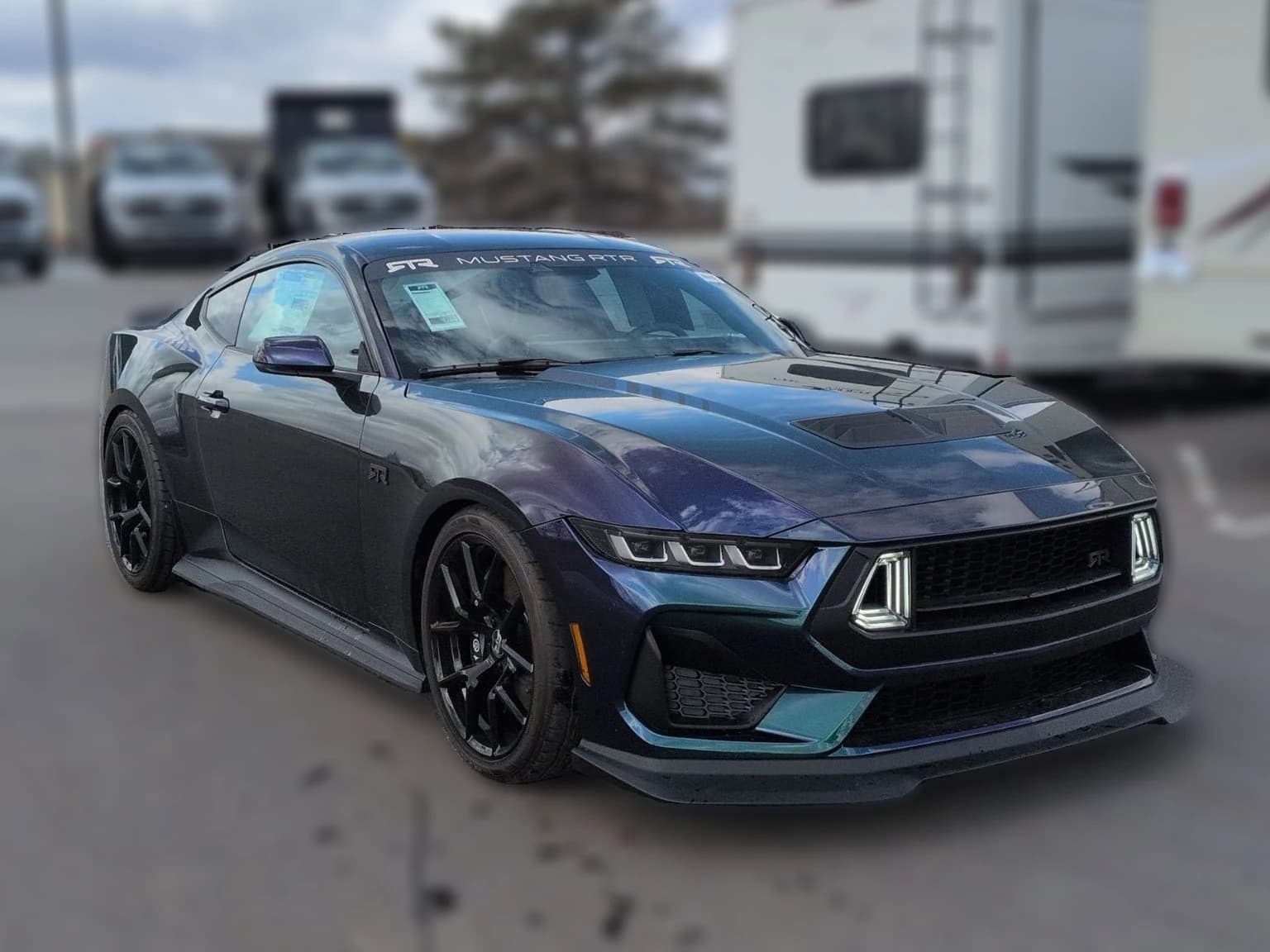 Ford Mustang GT Premium Fastback 2025 — side view