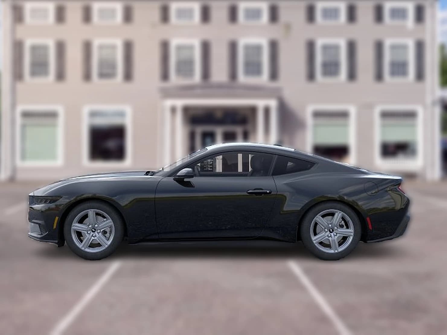 Ford Mustang EcoBoost Fastback 2026 — side view