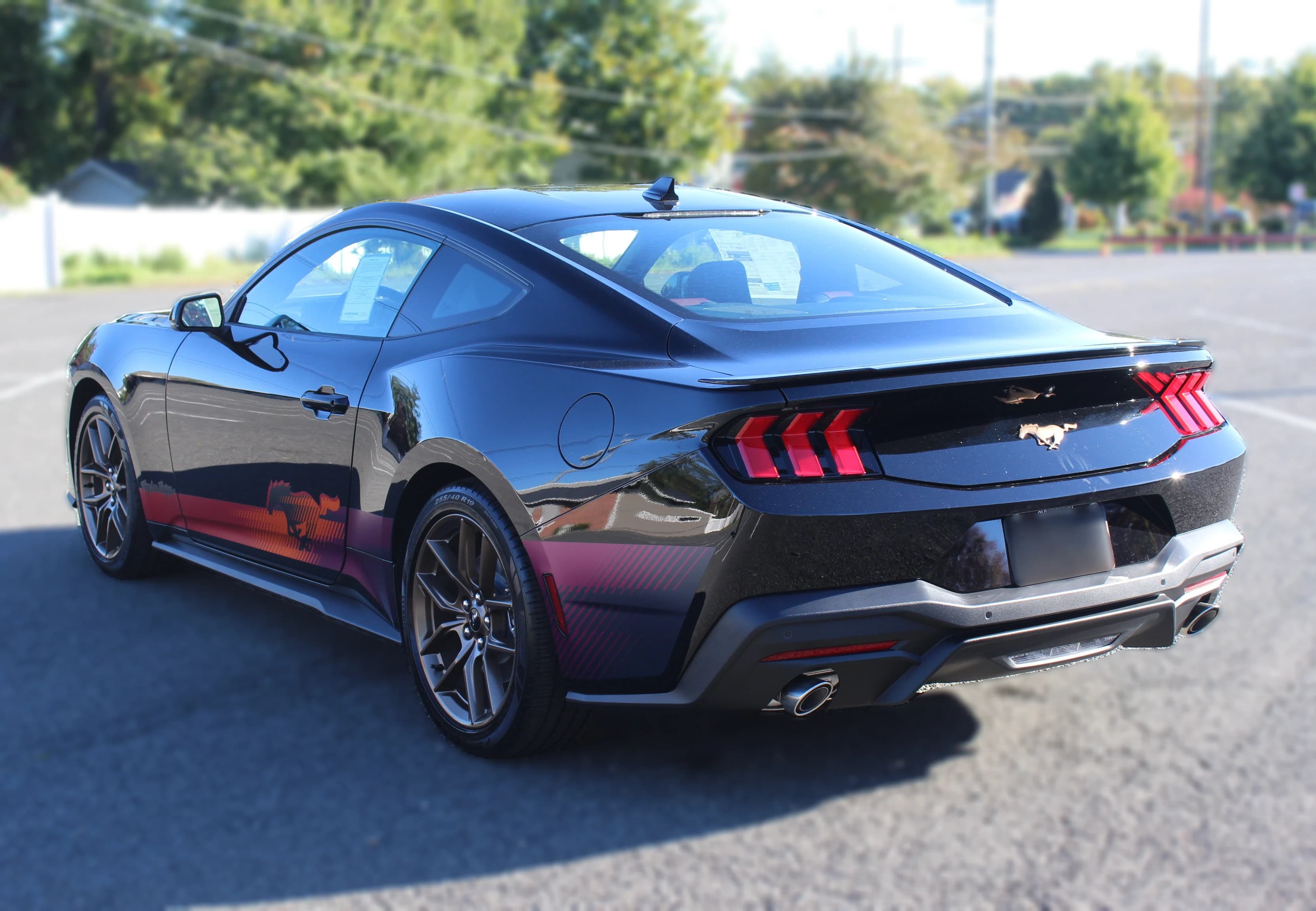Ford Mustang EcoBoost Premium Fastback 2026 — side view