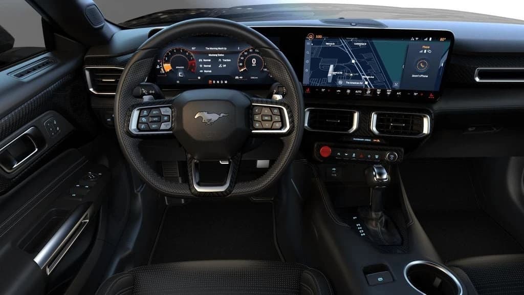 Ford Mustang GT Premium Convertible 2025 — side view