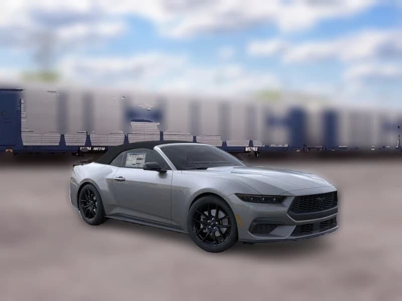 Ford Mustang EcoBoost Premium Convertible 2026 — side view