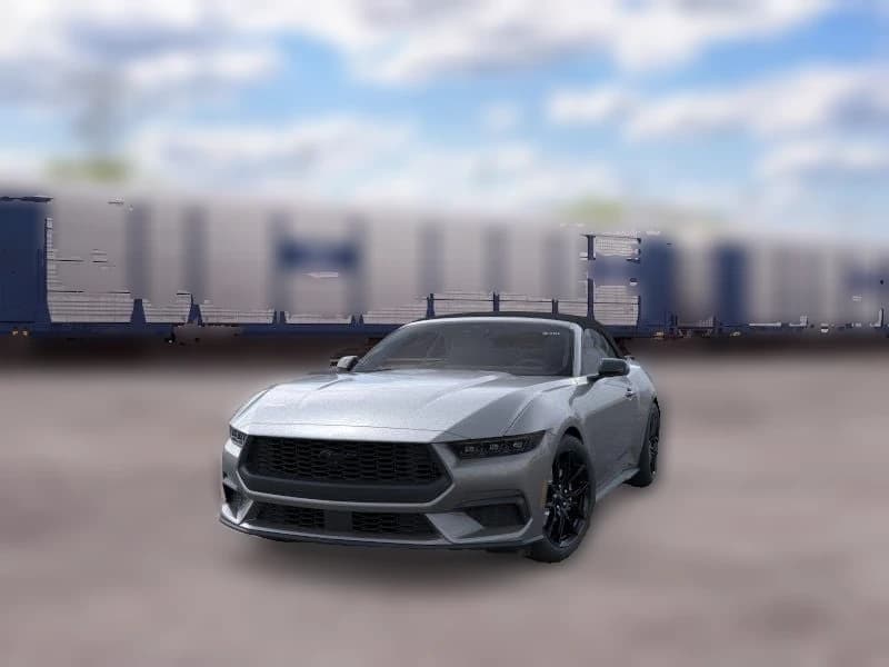 Ford Mustang EcoBoost Premium Convertible 2026 — side view