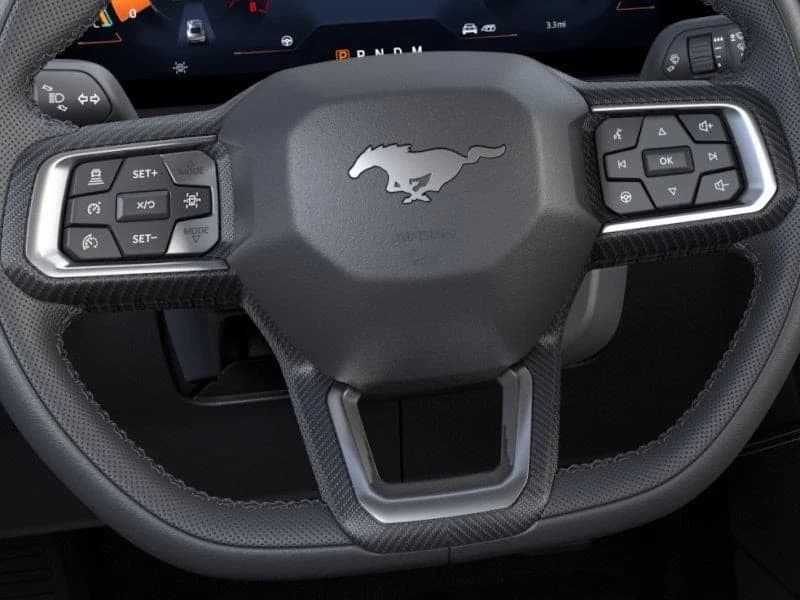 Ford Mustang EcoBoost Premium Convertible 2026 — side view