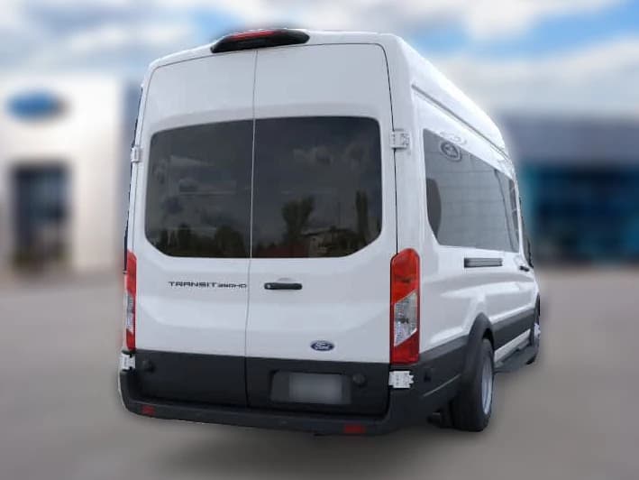 Ford Transit Passenger Wagon XL T-350 HD 148" EL High Roof DRW RWD 2026 — side view